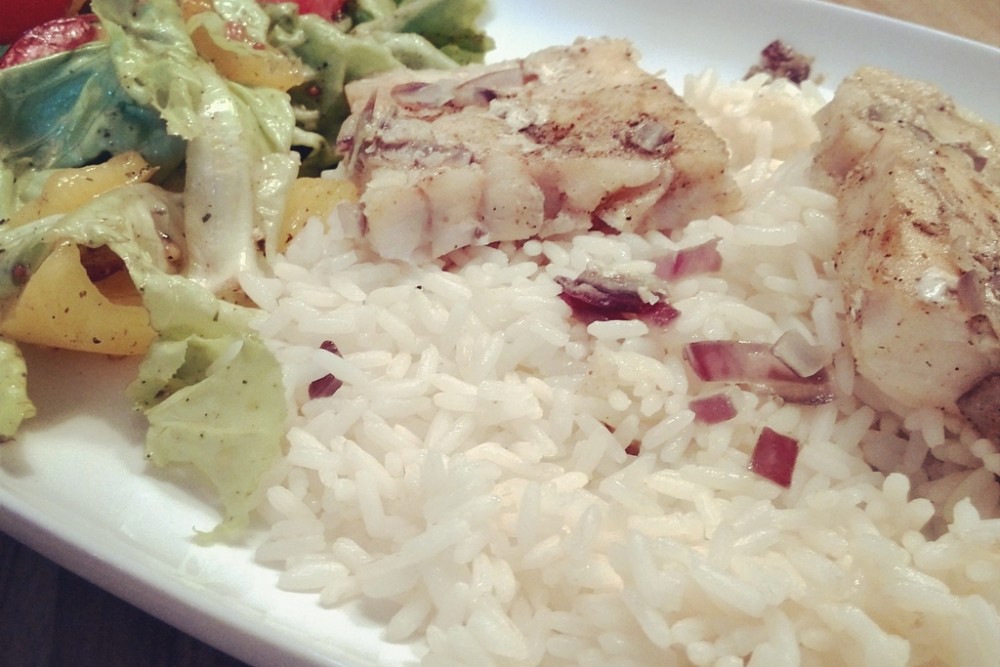 Pan Artur - Ryba z ryżem i nie jest to sushi!