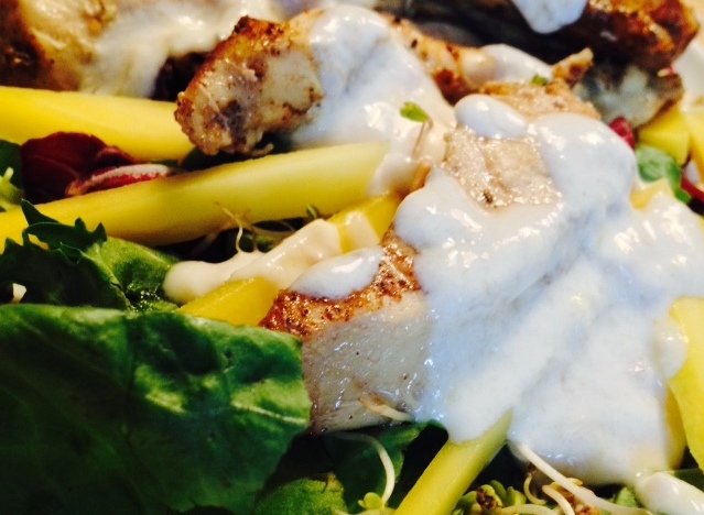 Kurczak, sałata z mango i sos jogurtowy 11 Pan Artur - Kurczak, sałata z mango i sos jogurtowy