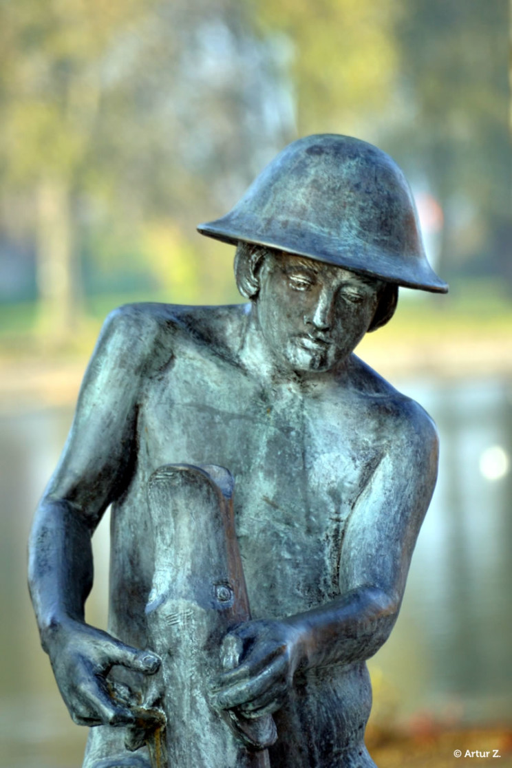 Jesień o poranku. Na Mazurach. 28 Pan Artur - Jesień o poranku. Na Mazurach.