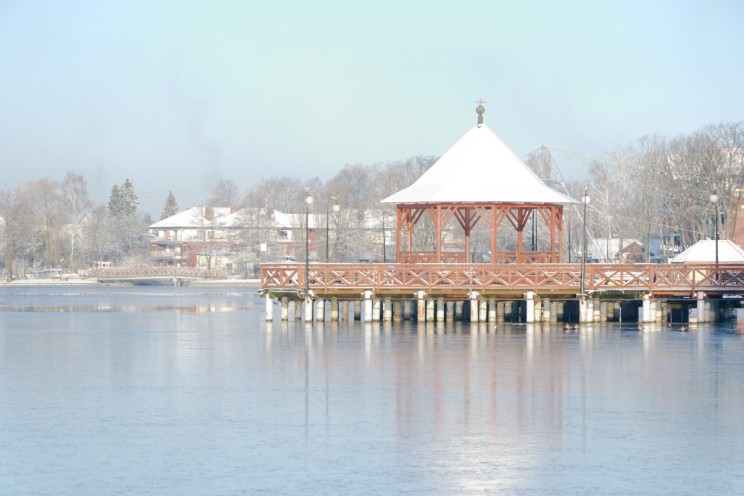 Pan Artur - Białe "szaleństwo" ;) Ostróda zimą