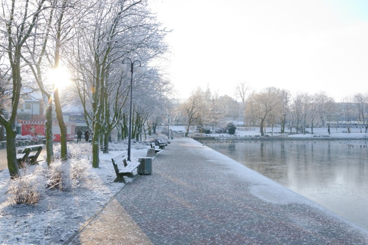 Pan Artur - Białe "szaleństwo" ;) Ostróda zimą