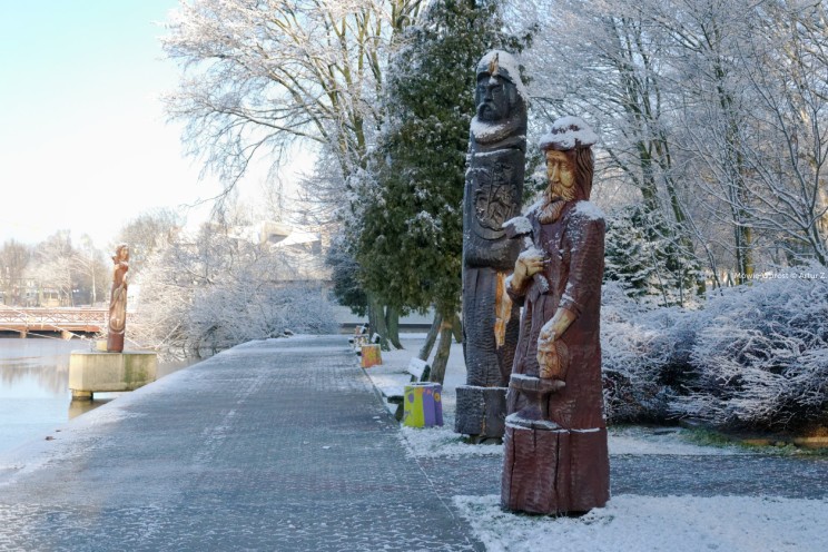 Pan Artur - Białe "szaleństwo" ;) Ostróda zimą