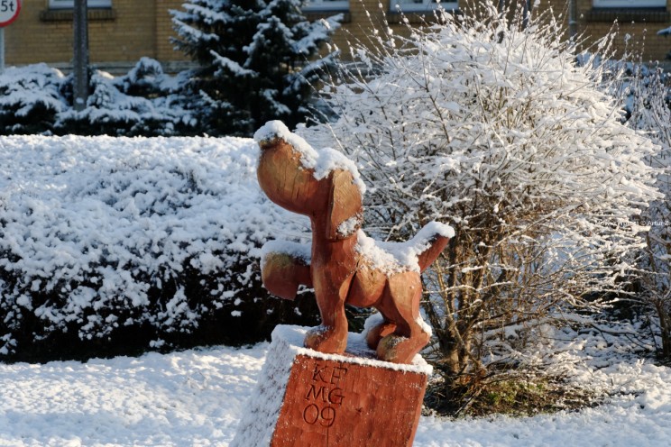Pan Artur - Białe "szaleństwo" ;) Ostróda zimą