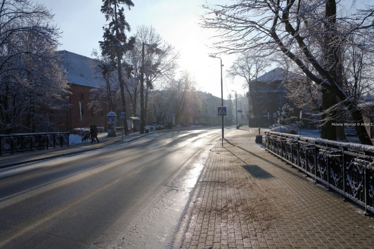 Pan Artur - Białe "szaleństwo" ;) Ostróda zimą