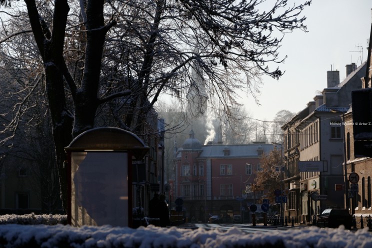 Pan Artur - Białe "szaleństwo" ;) Ostróda zimą