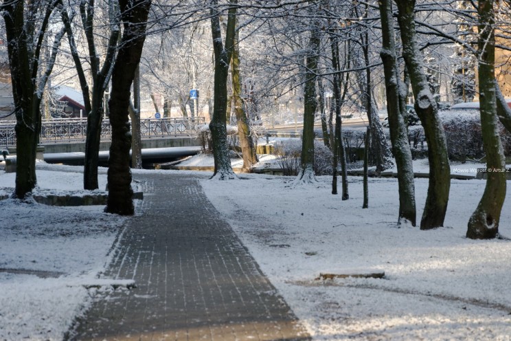 Pan Artur - Białe "szaleństwo" ;) Ostróda zimą