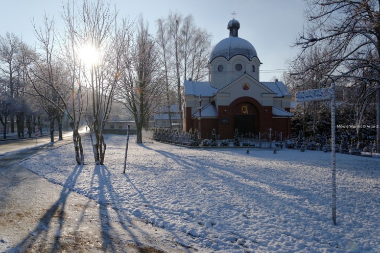 Pan Artur - Białe "szaleństwo" ;) Ostróda zimą