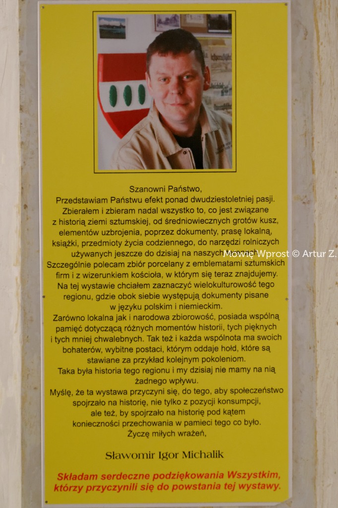 Sztum i Waplewo Wielkie - niespodziankowe zwiedzanie! 64 Pan Artur - Sztum i Waplewo Wielkie - niespodziankowe zwiedzanie!
