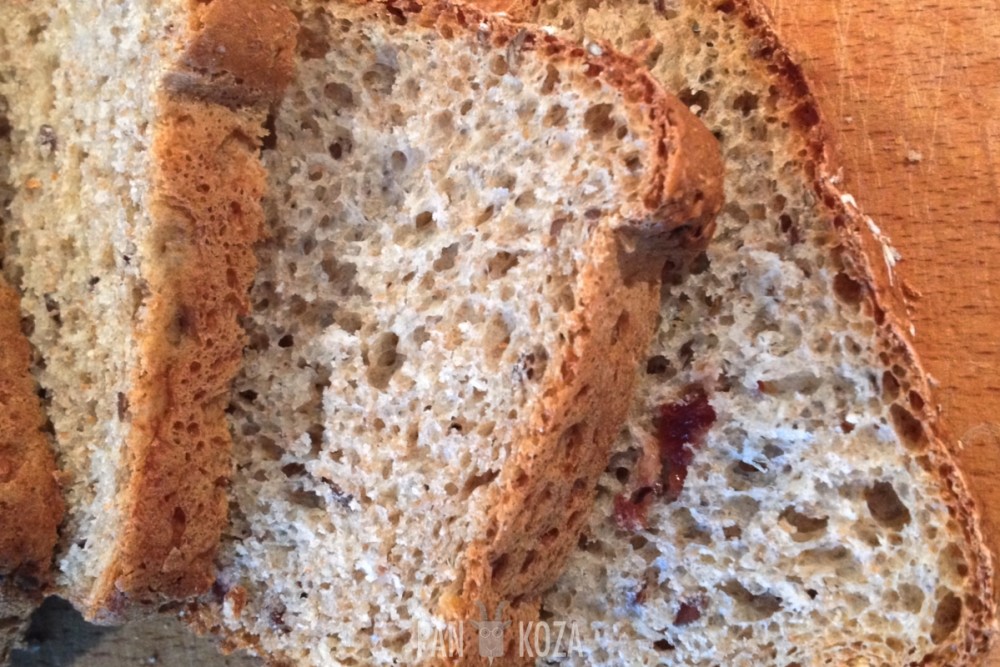 Pan Artur - Domowy chleb z miodem i żurawiną