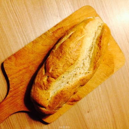 chleb orkiszowy z czarnuszką